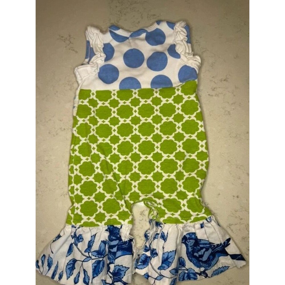 Maximalist Ruffle Romper, Newborn - Picture 3 of 5